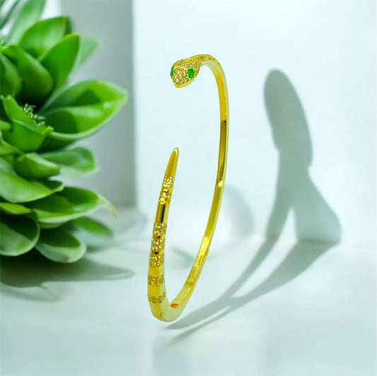 18kt Snake Bracelet