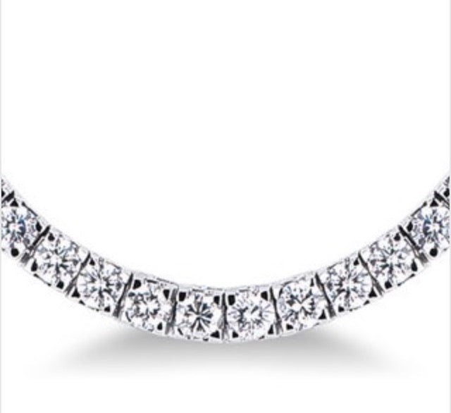 Collier di diamanti 10,43 ct