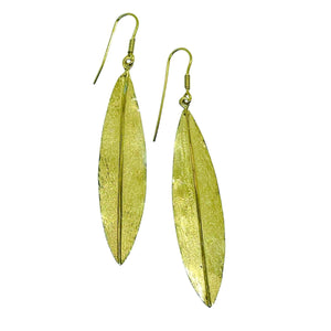 Orecchini foglia Ulivo - Leaf Earrings