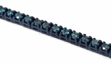 Tennis Diamanti Blu - Rif. 111