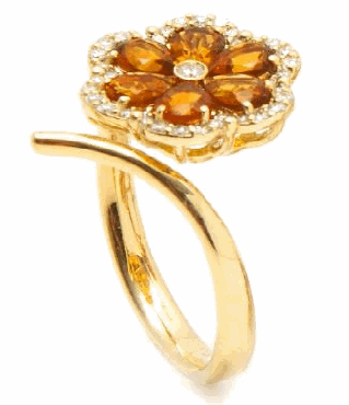 Anelli Flowers - Rif. 398