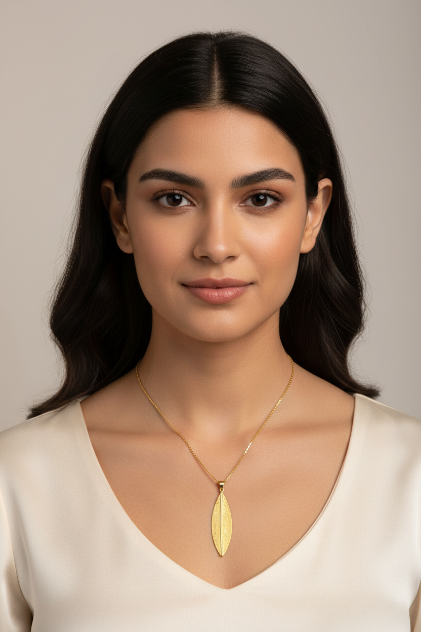 Olive Leaf Necklace
