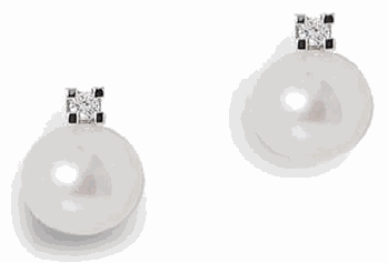 Orecchini Perla + Bt - Rif. 90