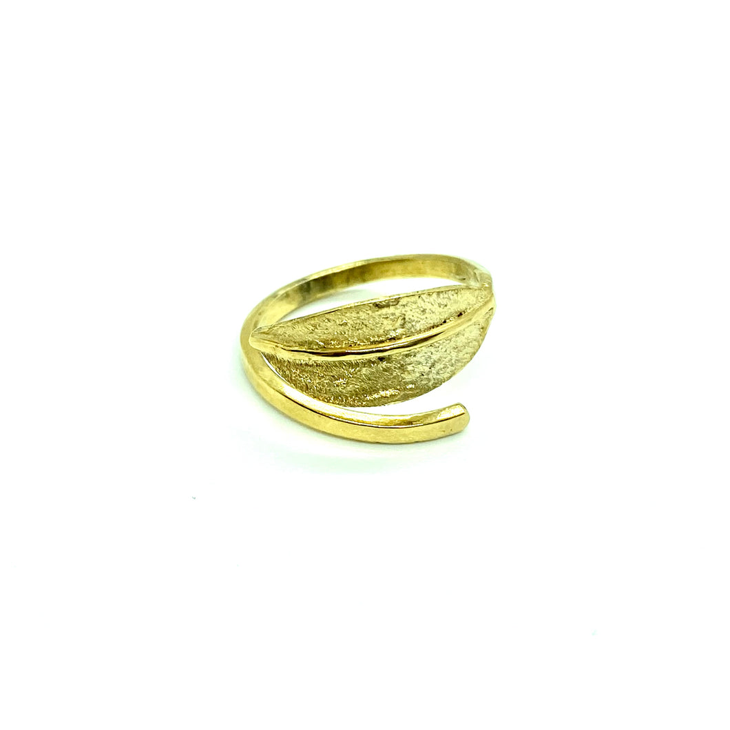 Anello foglia Ulivo - Leaf Ring