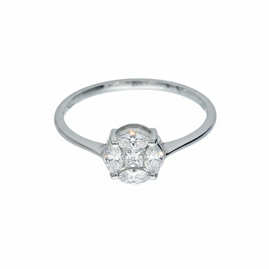 Anello Magic in oro 18k e diamanti naturali