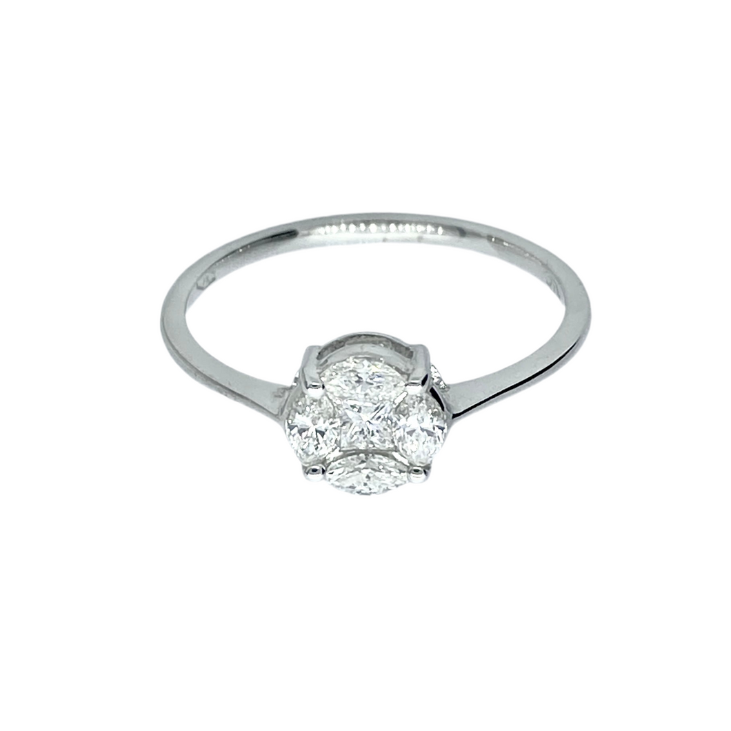 Anello Magic in oro 18k e diamanti naturali