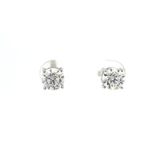 Carica l&#39;immagine nel visualizzatore di Gallery, Orecchini punto luce 1,2 ct D color
