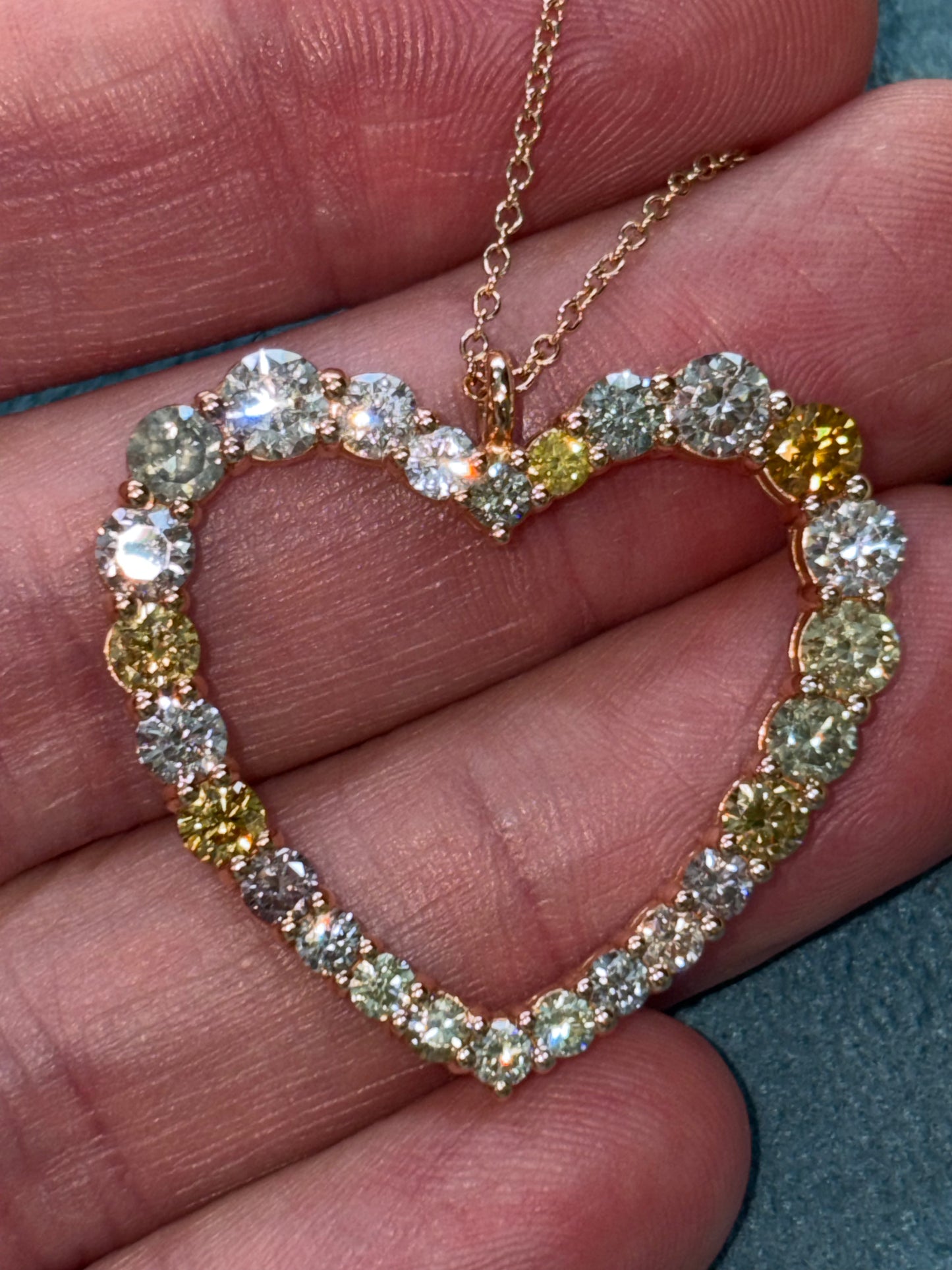 Cuore di Diamanti Fancy