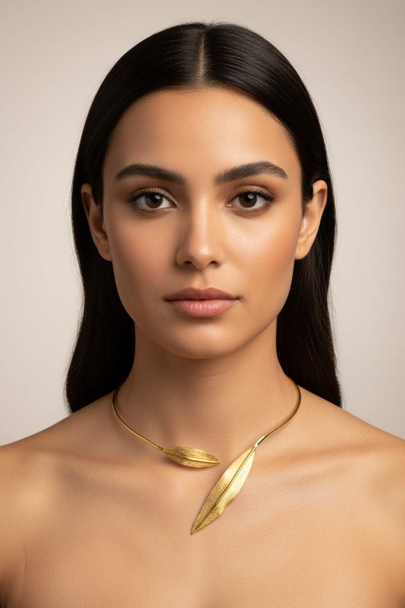 Olive Leaf Necklace