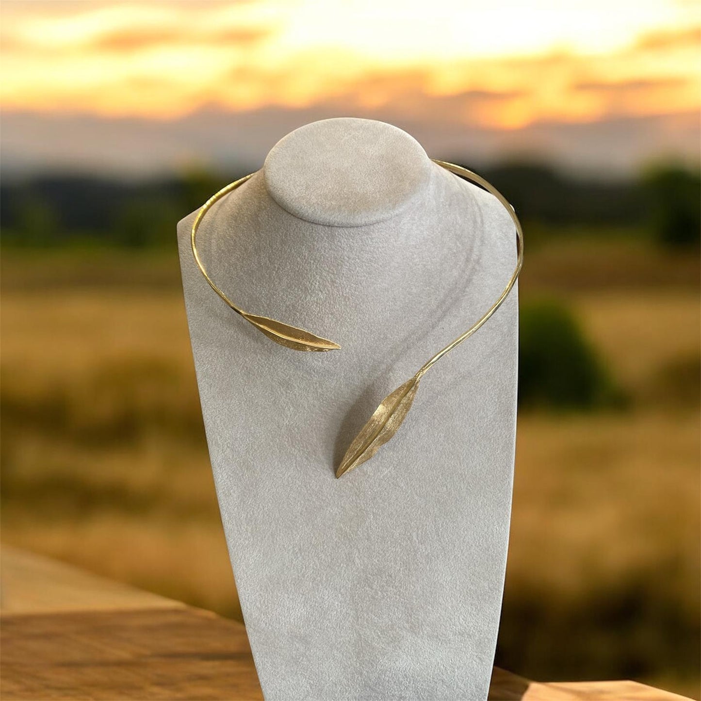 Olive Leaf Necklace