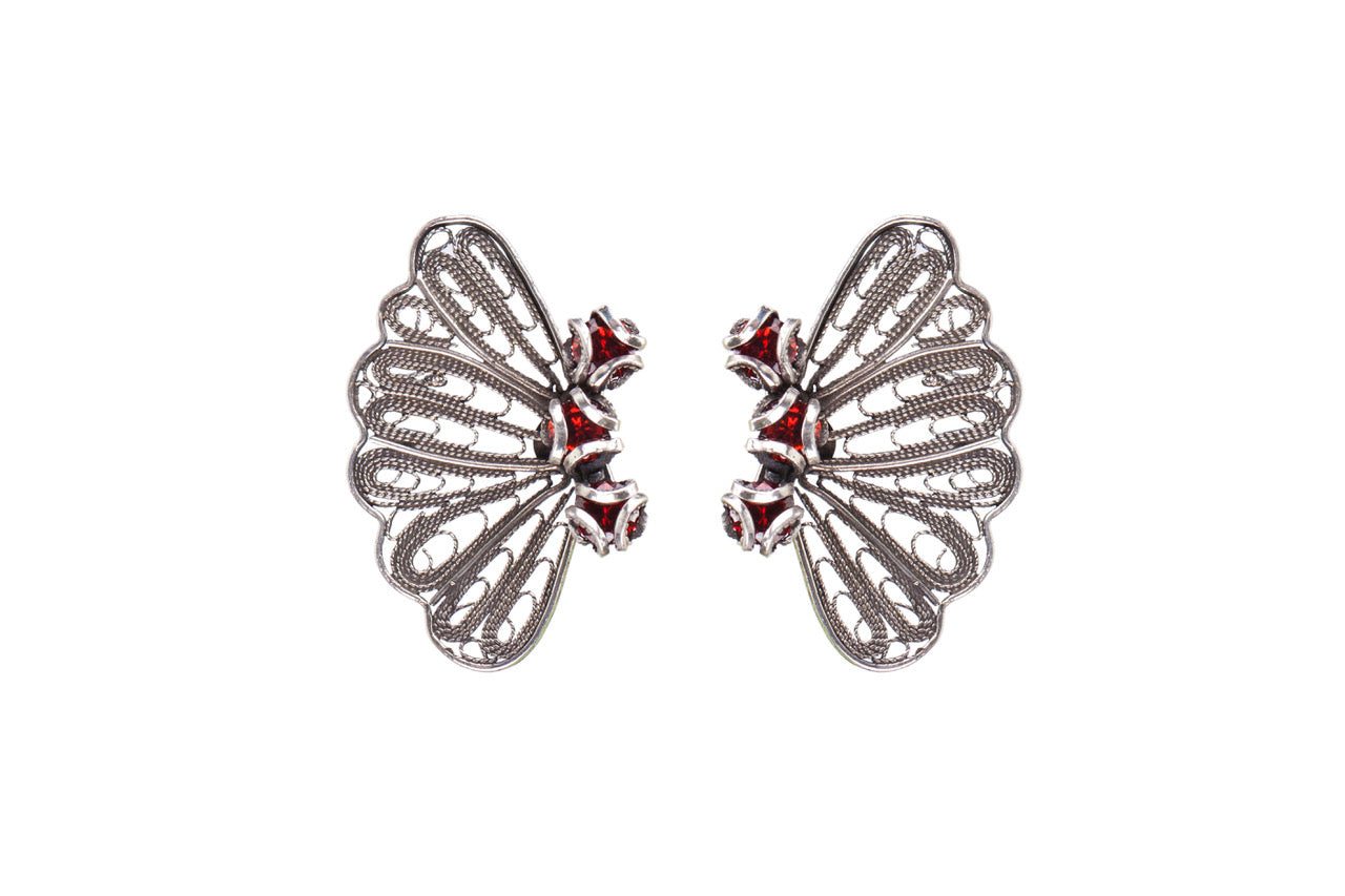 Filigree earrings E5277