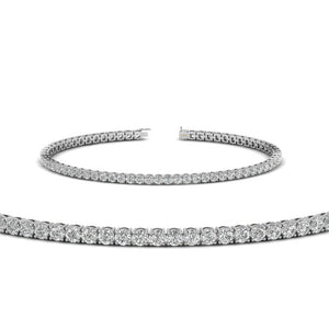 Bracciale Tennis di diamanti 2,24 ct E - F Color Vs SI